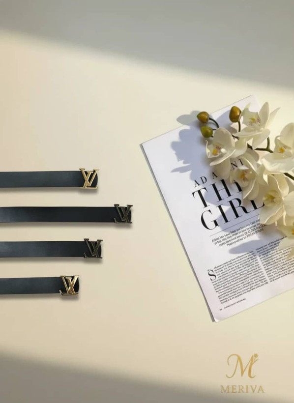 کمربند ۲.۵ سانت مدل سگک LV