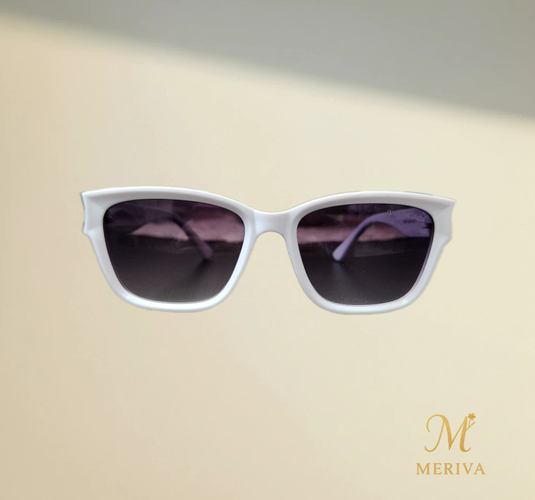 عینک آفتابی زنانه بالنسیاگا سفید کد BA301