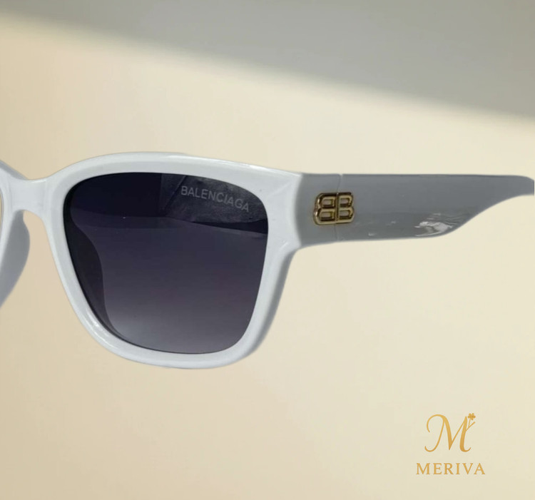 عینک آفتابی زنانه بالنسیاگا سفید کد BA301