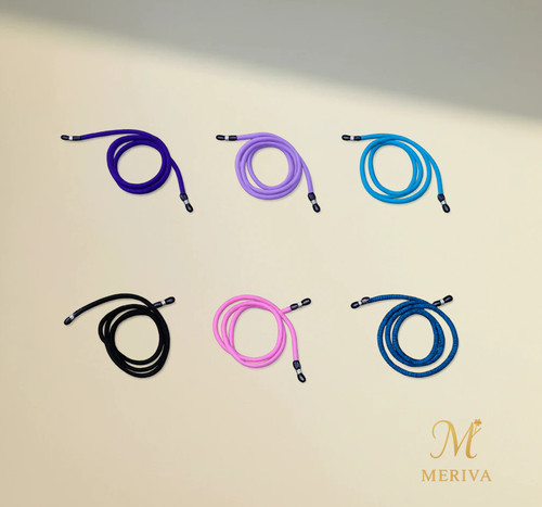 بند عینک کنفی رنگی