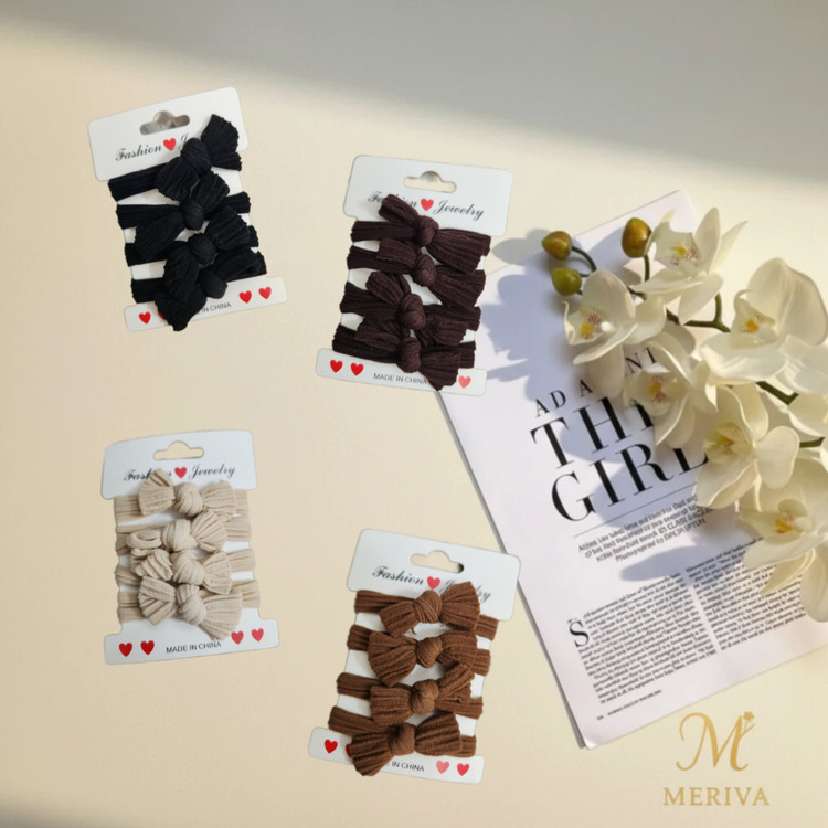 کش مو زنانه مدل گره ای پاپیونی