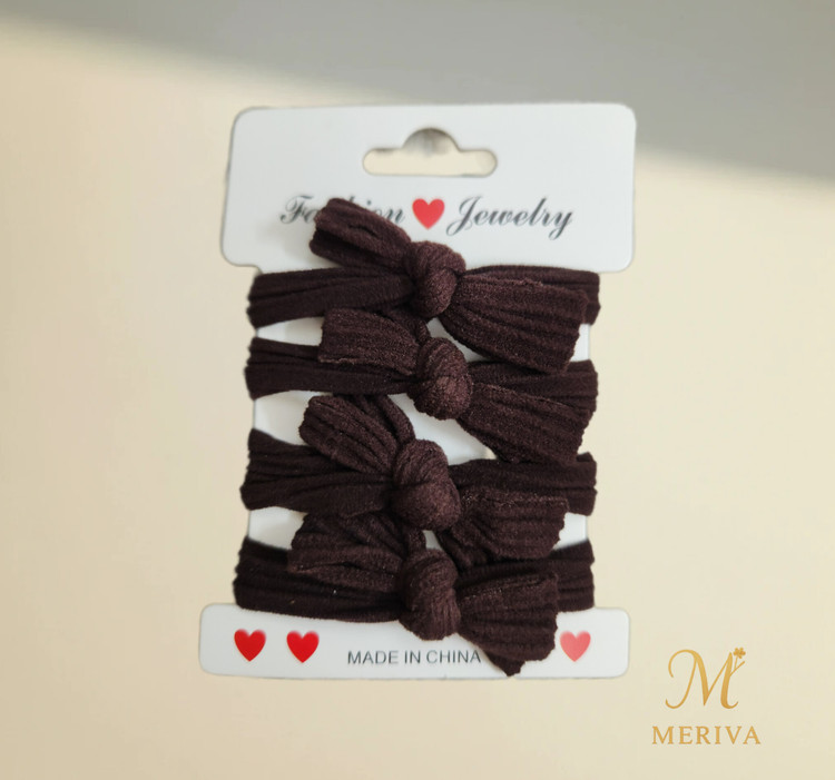 کش مو زنانه مدل گره ای پاپیونی