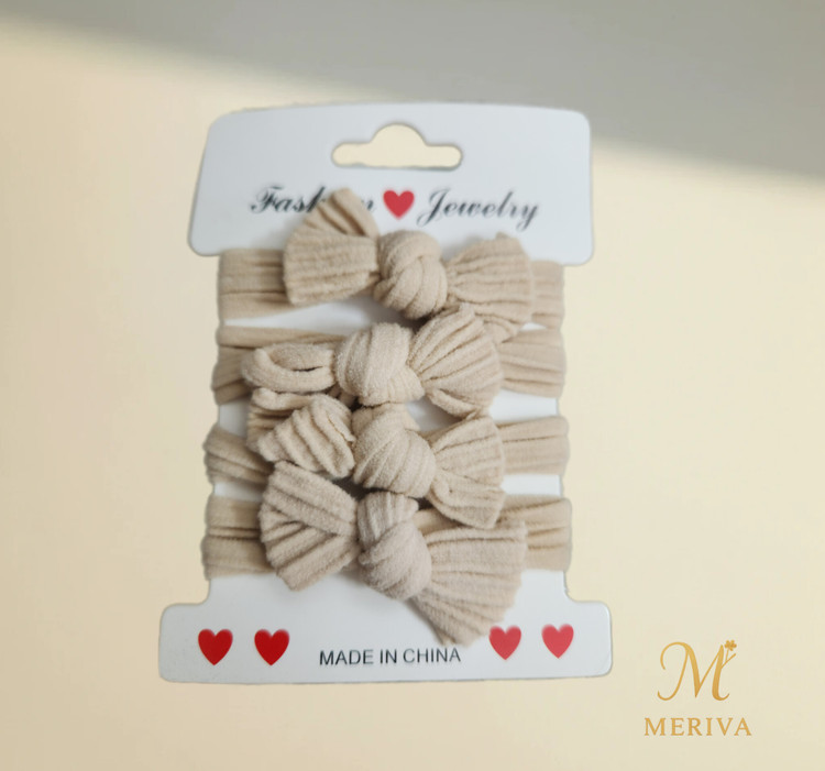 کش مو زنانه مدل گره ای پاپیونی