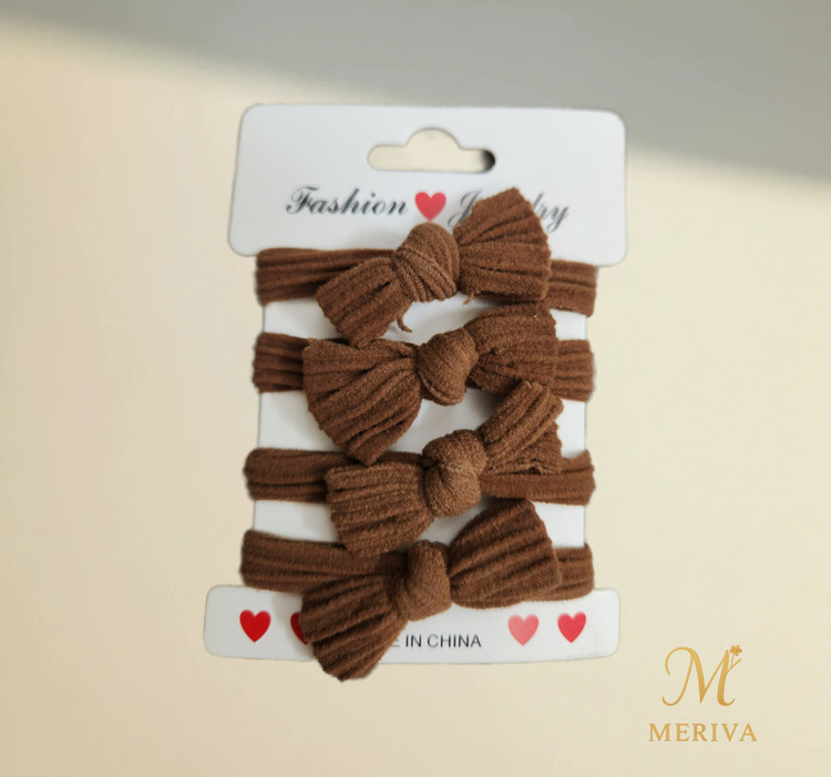 کش مو زنانه مدل گره ای پاپیونی