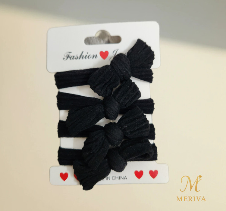 کش مو زنانه مدل گره ای پاپیونی