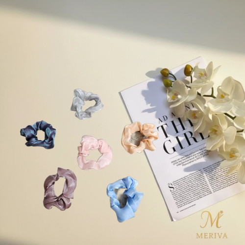 کش مو اسکرانچی حریر شاینی